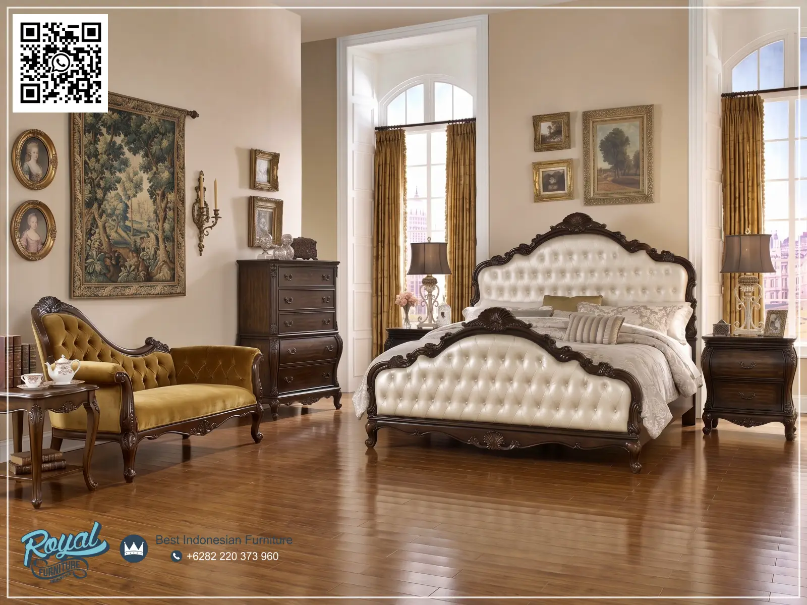 Sale Furnitur Kamar Tidur Set Klasik Mewah Terbaru Madaleine