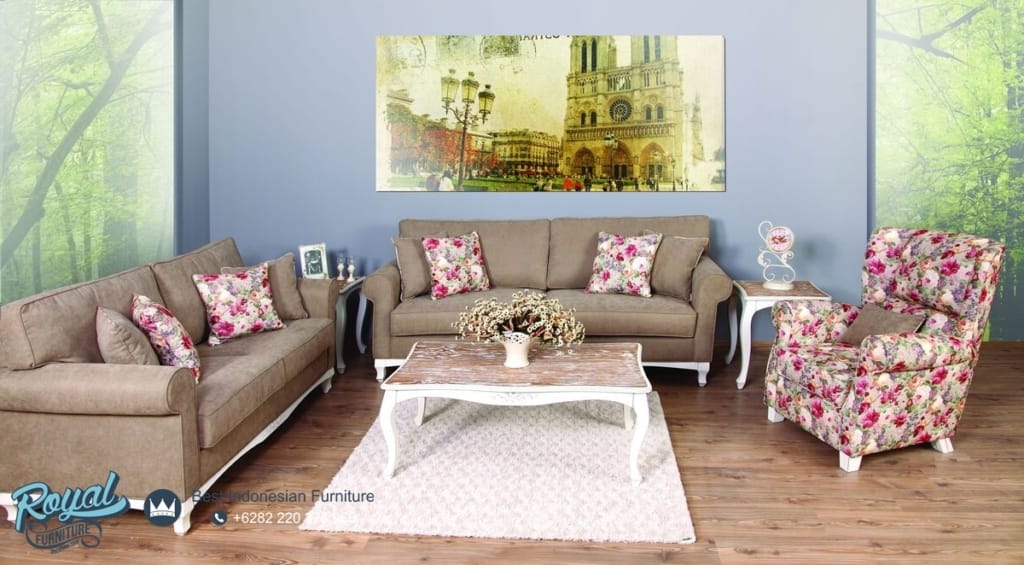 Kursi Sofa Ruang Tamu Minimalis Mewah Shaby Terbaru