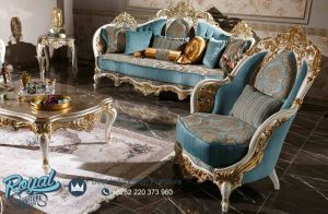 Set Sofa Tamu Mewah Ukiran Jepara Model Klasik Terbaru