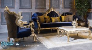 Set Kursi Tamu Sofa Ruang Tamu Sancak Klasik Mewah Terbaru