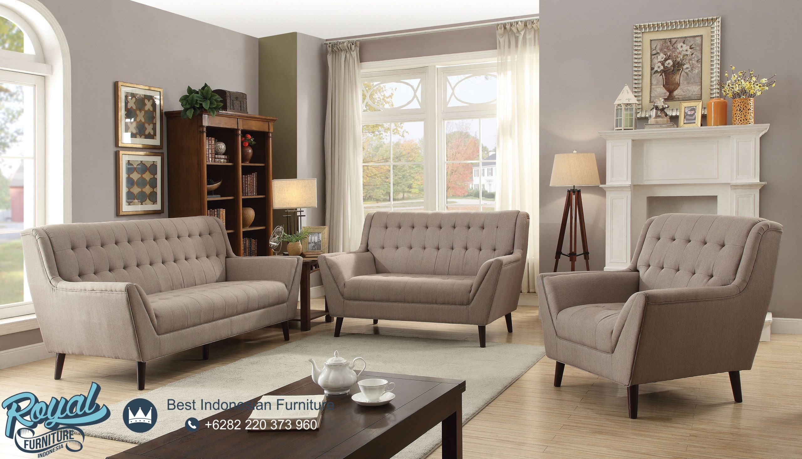  Kursi  Sofa Ruang  Tamu  Minimalis Terbaru Kayu Jati Jepara  