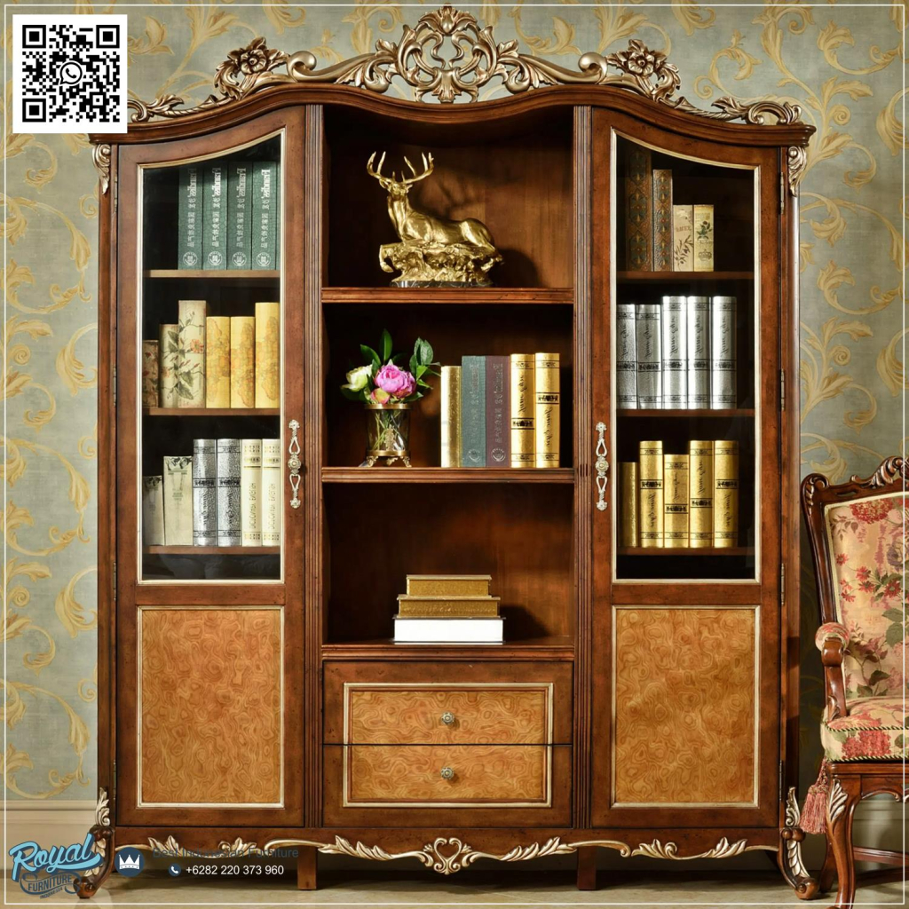 Furniture Kantor Custom Jepara, Furniture Kantor Jepara, Furniture Kantor, Lemari Arsip, Lemari Kantor Custom, Lemari Kantor Desain Klasik Jepara, Lemari Kantor Eksklusif Jepara, Lemari Kantor Jepara, Lemari Kantor Kayu Jati Jepara, Lemari Kantor Klasik Jepara, Lemari Kantor Klasik Ukiran Jepara, Lemari Kantor Klasik, Lemari Kantor Mewah Jepara, Lemari Kantor Minimalis, Lemari Kantor Ukiran Jepara, Lemari Kantor, Lemari Kayu Jati, Set Meja Kantor,Model Lemari Kantor Mewah Gaya Klasik Eropa Sentuhan Artistik untuk Ruang Kerja Eksklusif