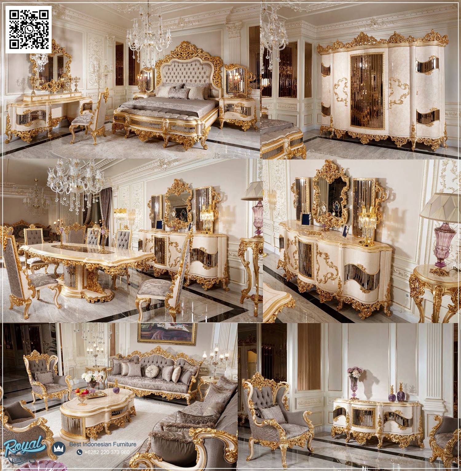 Jual Furniture Interior Mewah Bergaya Victorian Edisi Eksklusif