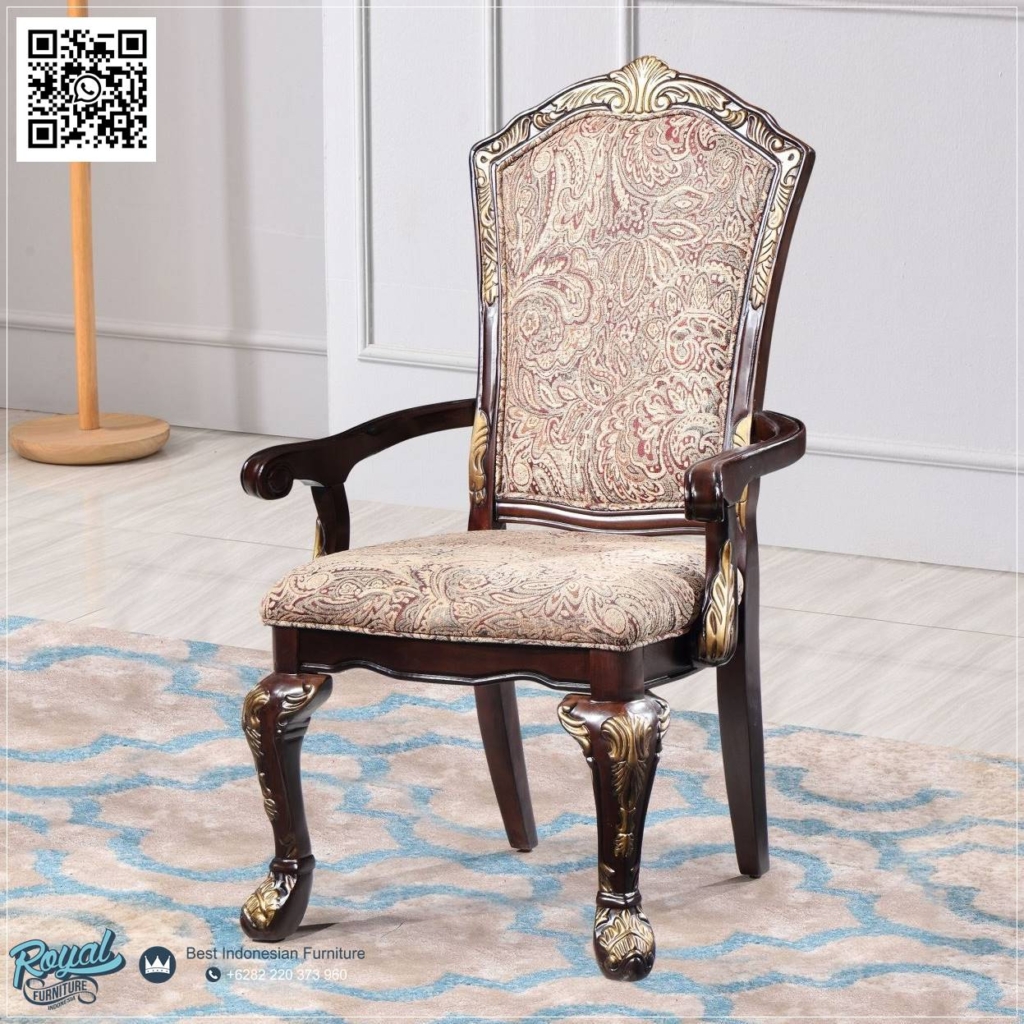 Kursi Makan Jati Klasik Jepara