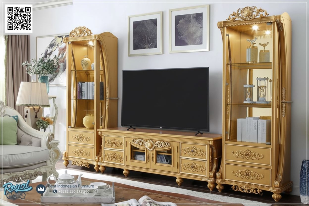 Almari TV Klasik, Bufet TV, Bufet TV Hias, Bufet TV Kaca, Bufet TV Kayu Jati, Bufet TV Klasik, Bufet TV Mewah, Bufet TV Minimalis, Bufet TV Terbaru, Bufet TV Ukir Jepara, Lemari Hias Klasik, Lemari Hias Minimalis, Lemari TV Kayu Jati, Meja TV Klasik, Meja TV Minimalis, Set Bufet TV Klasik Gold Mewah Eropa Terbaru