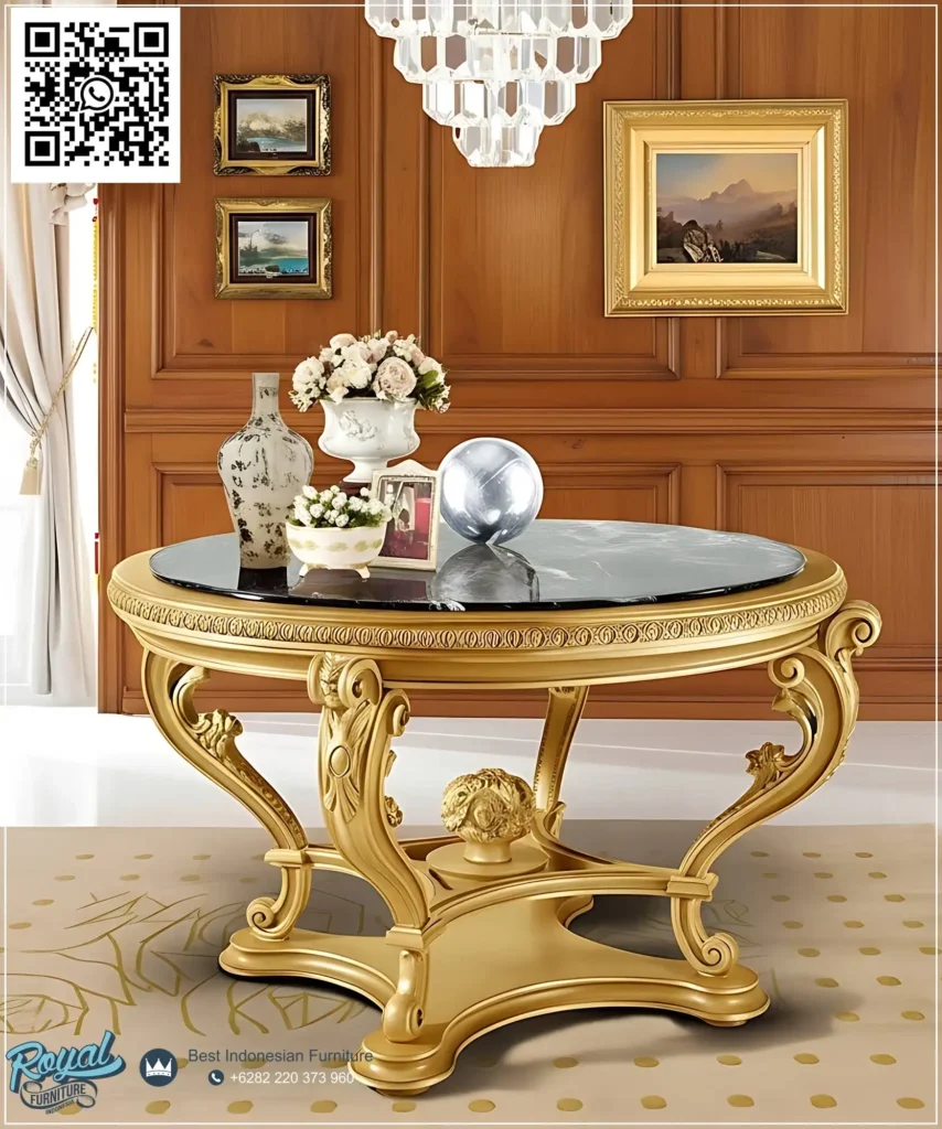 Jual Furniture Luxury Meja Foyer Klasik Ukiran Jepara  Center Table, Foyer Table, Meja Foyer, Meja Foyer Bulat, Meja Foyer Jepara, Meja Foyer Klasik, Meja Foyer Mewah, Meja Foyer Murah, Meja Foyer Ukir Jepara, Meja Lobby, Meja Lobby Hotel, Meja Lobby Kantor, Meja Lobi, Meja Lobi Kantor, Meja Marmer Mewah, Luxury Meja Foyer Klasik Ukiran Jepara