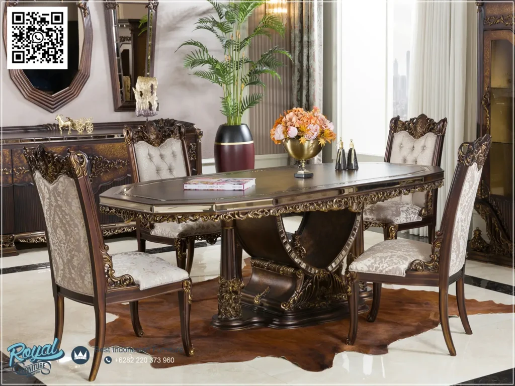 Meja Makan Klasik Kayu Jati Meja Makan Miniimalis Ukiran Jepara Meja Makan Kayu Jati Ukir Meja Makan Ukiran Jepara New Soho Yemek Odasi