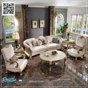 Model Sofa Tamu Mewah Gold Dresden