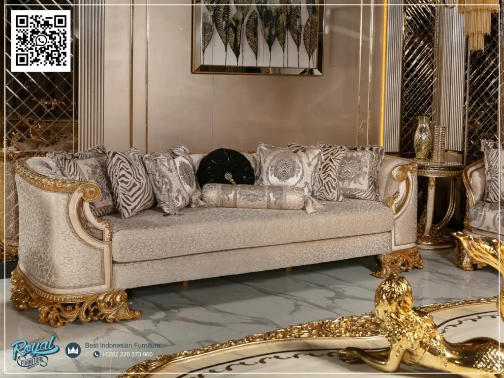 Sofa Ruang Tamu Klasik Jepara - foto 3