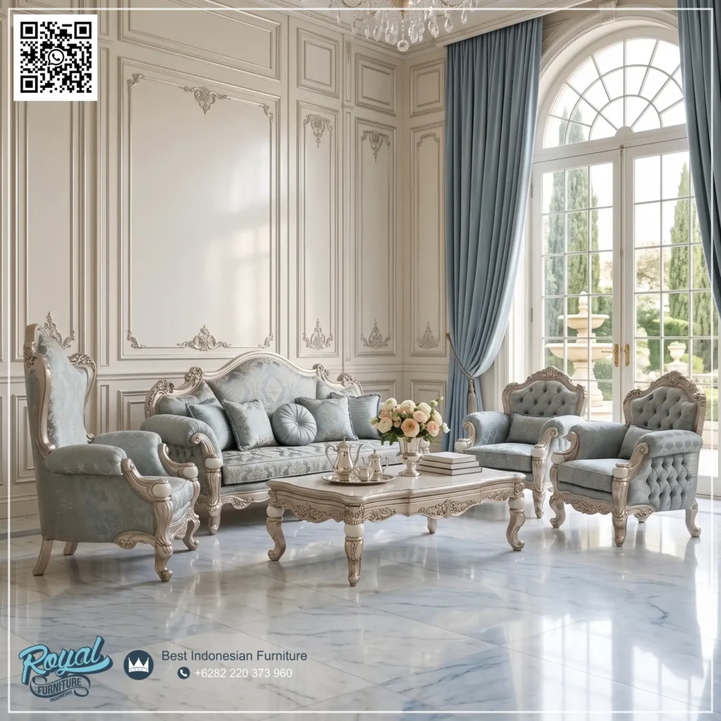 Sofa Ruang Tamu Klasik Turky - foto 4