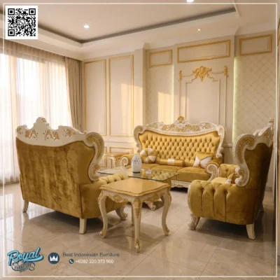 Sofa Tamu Klasik Eropa
