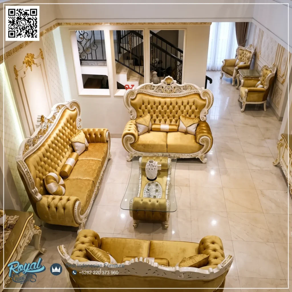 Sofa Tamu Klasik Eropa - foto 2