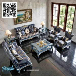 Model Sofa Ruang Tamu Mewah Royal Crown