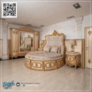 Set Tempat Tidur Sultan Mewah Klasik Eropa 1 Set Tempat Tidur Sultan Mewah Klasik Eropa