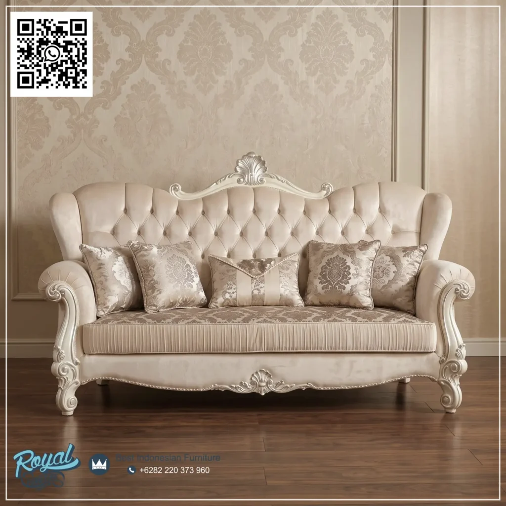 Sofa Tamu Klasik Mewah Modern Jepara - foto 4