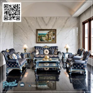 Sofa Ruang Tamu Mewah Royal Crown