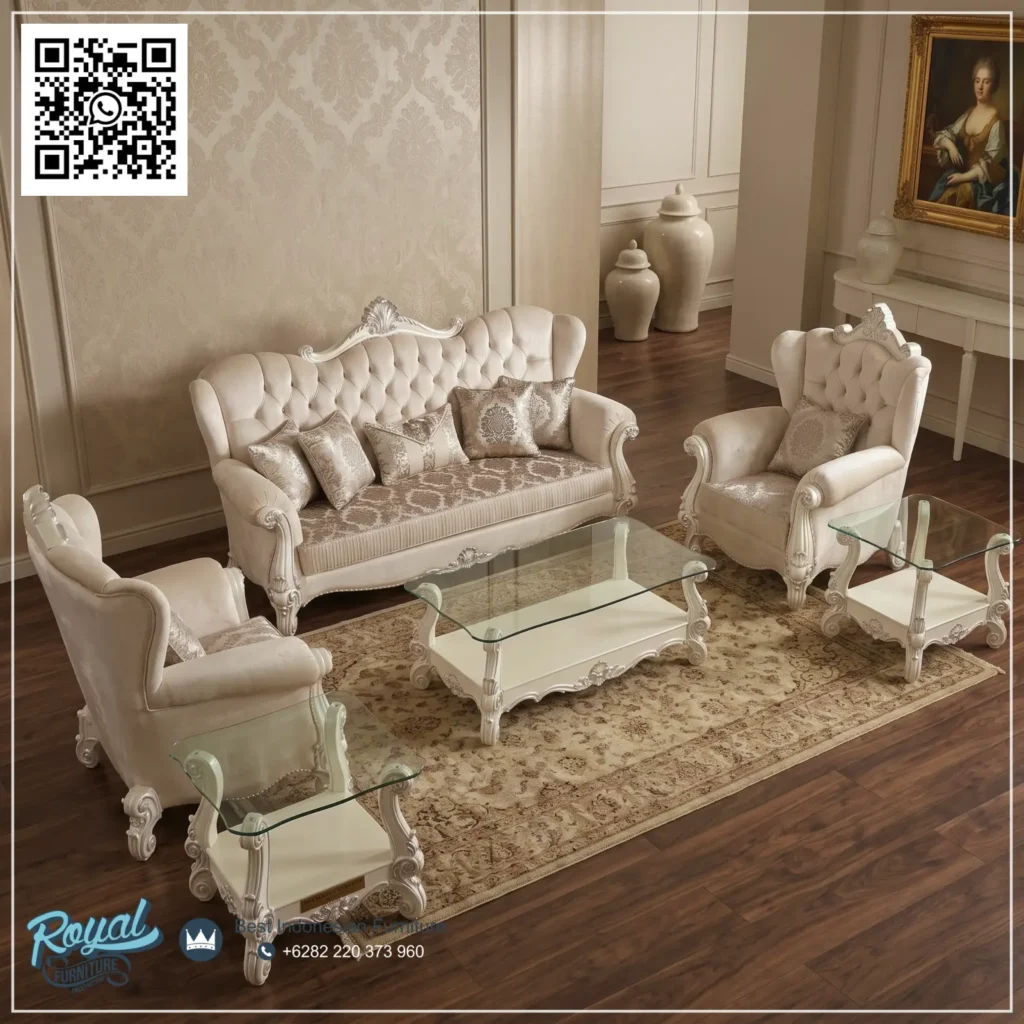 Sofa Tamu Klasik Mewah Modern Jepara - foto 2