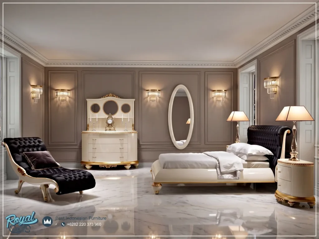 Model 1 Set Kamar Tidur Mewah Terbaru Italian Furniture Jepara