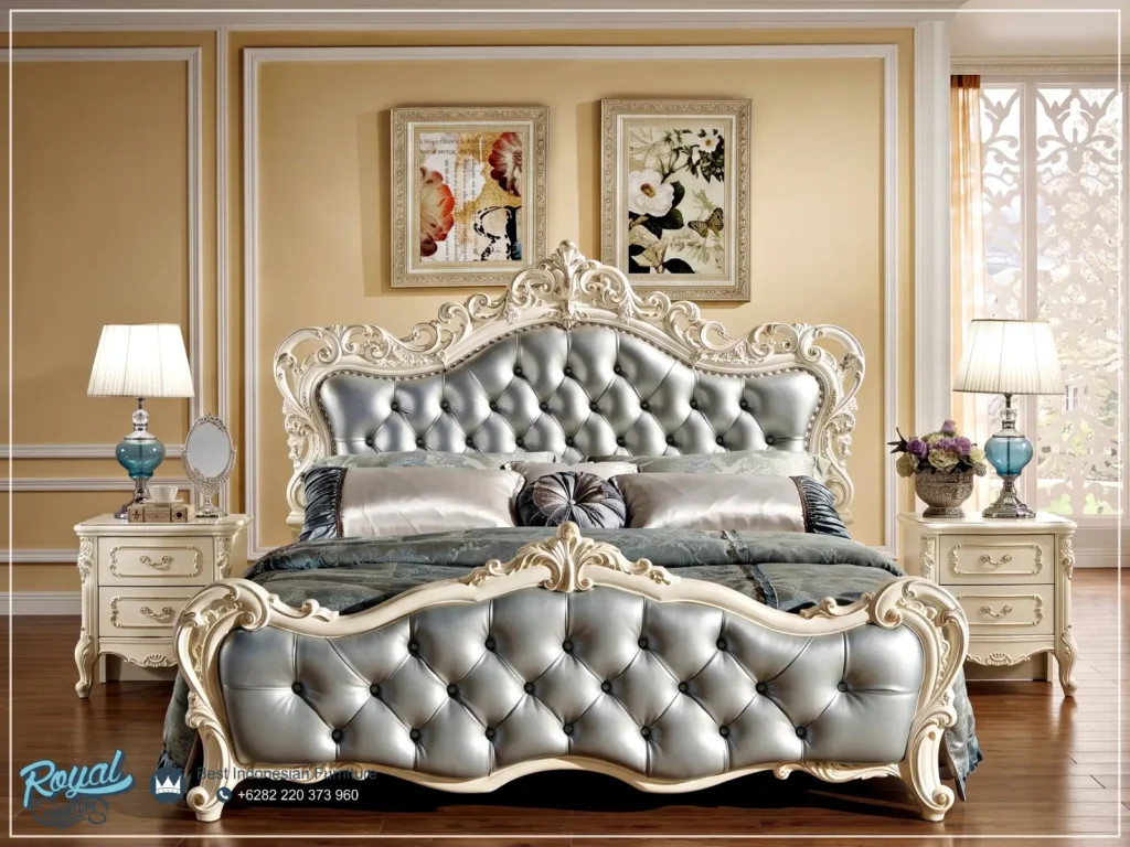 Ranjang Kamar Tidur Set Mewah Luxury Ukiran Kayu Jepara Mewah Terbaru