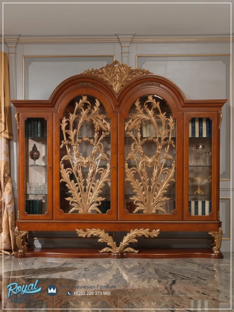 Bufet Lemari Hias, Lemari Hias Kaca, Lemari Hias Kayu Jati, Lemari Hias Klasik, Lemari Hias Mewah, Lemari Hias Minimalis, Lemari Hias Ruang Tamu, Lemari Hias Sudut, Lemari Hias Terbaru, Lemari Hias TV, Model Lemari Sudut Lemari Hias Mewah Jati Ukiran Jepara Model Terbaru Royal